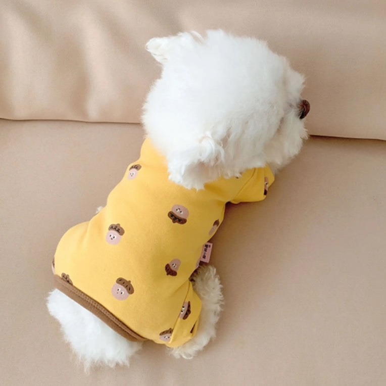 【汪喵森活】 純棉包肚 彈力四腳衣 打底衣 防舔衣 術後 寵物結紮 狗衣服 寵物衣服 秋冬服飾 小型犬 比熊 貴賓 貓咪-細節圖8