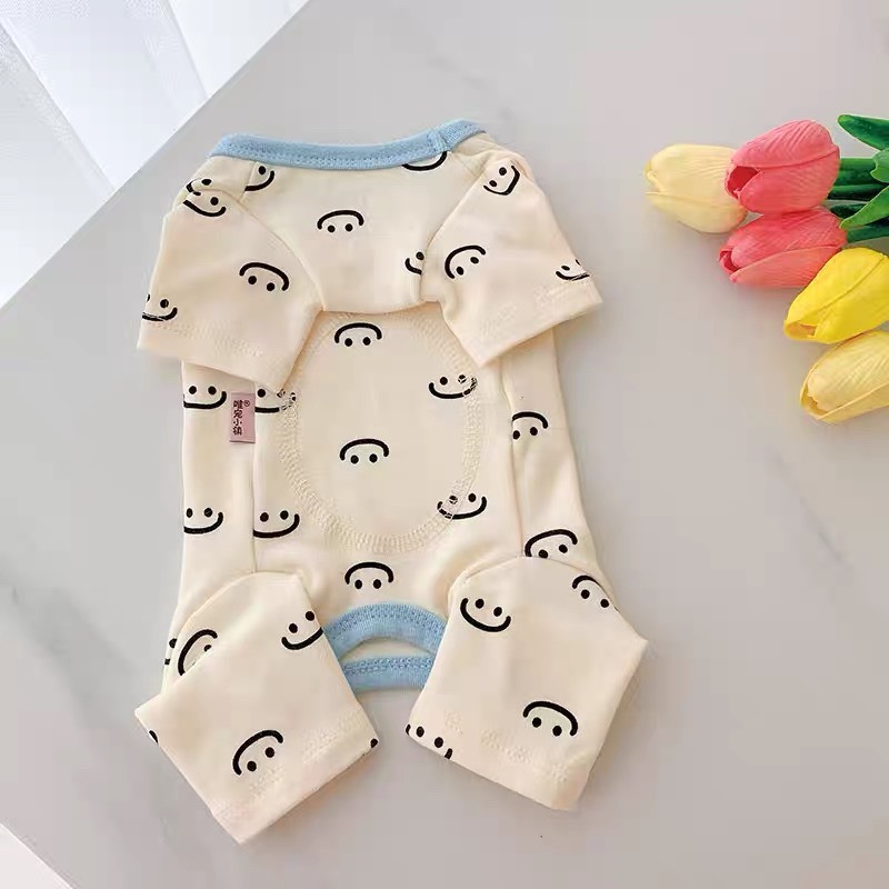 【汪喵森活】 純棉包肚 彈力四腳衣 打底衣 防舔衣 術後 寵物結紮 狗衣服 寵物衣服 秋冬服飾 小型犬 比熊 貴賓 貓咪-規格圖11