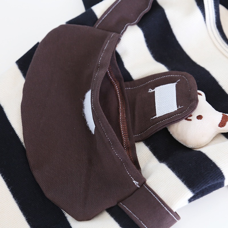 【汪喵森活】BABY BEAR 背包條紋衣 狗衣服 比熊 博美 貴賓 貓咪 小型犬 法鬥 英鬥 柴犬 柯基-細節圖6