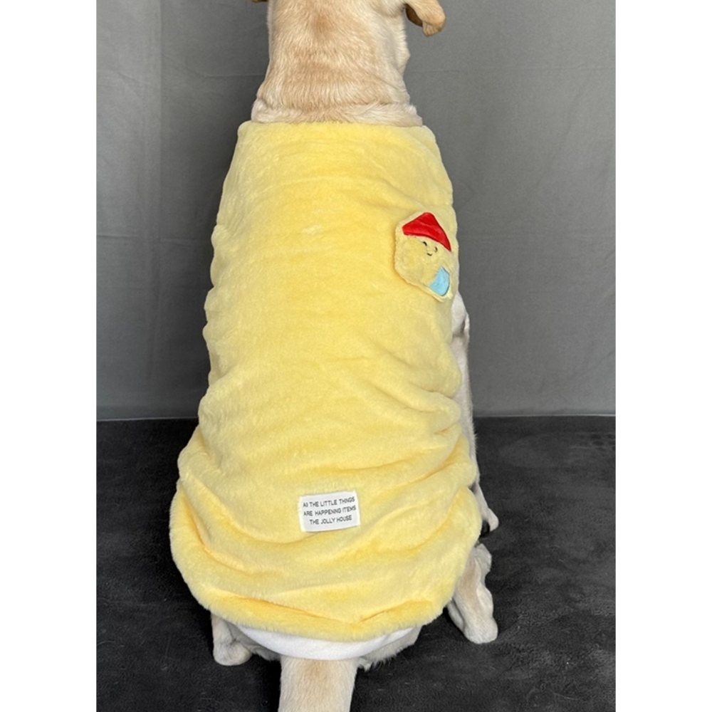 【汪喵森活】 冰島小屋 仿貂毛 柔軟舒適 寵物背心 保暖背心 狗衣服 黃金獵犬 薩摩耶 柴犬 柯基 米克斯 邊境 貴賓-細節圖4