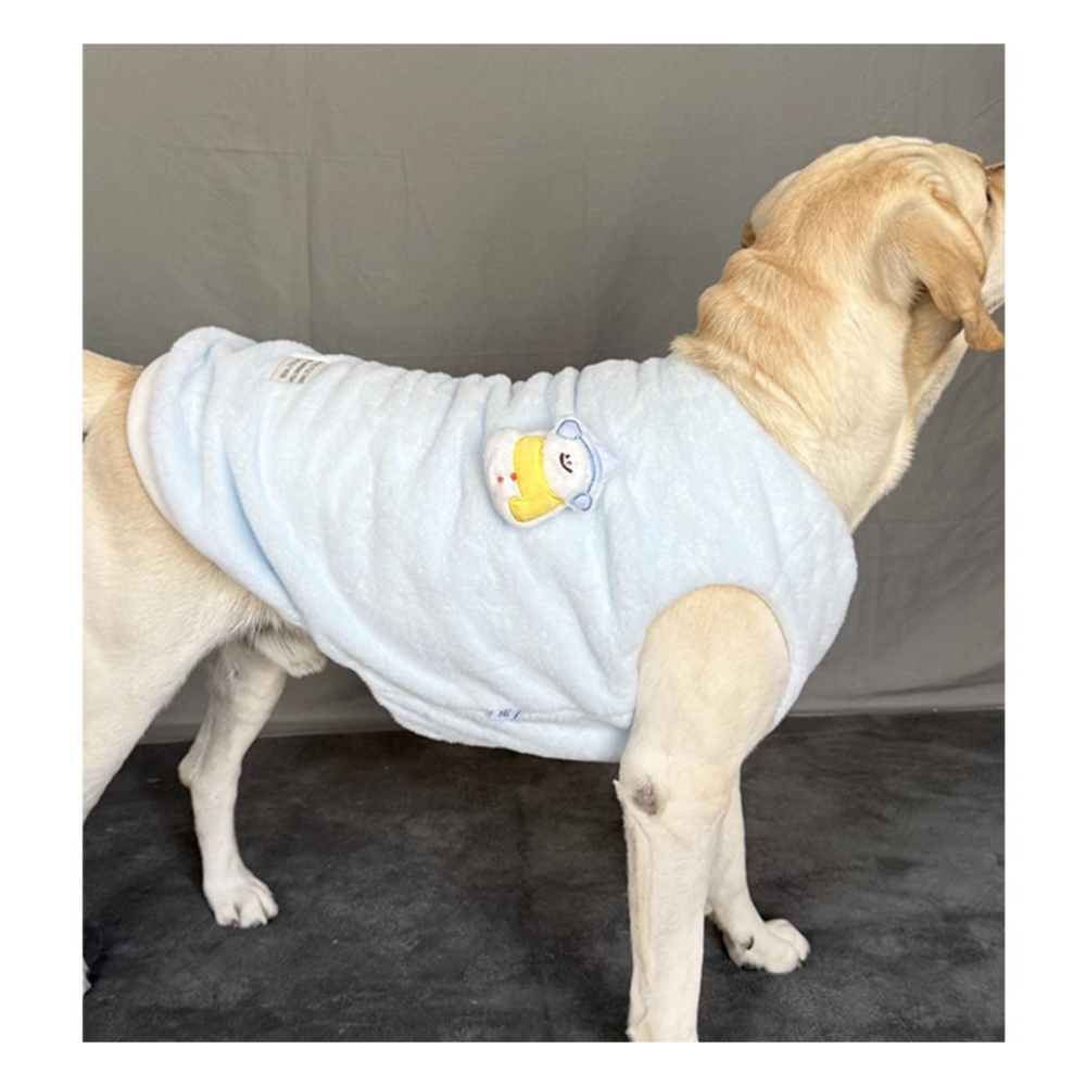 【汪喵森活】 冰島小屋 仿貂毛 柔軟舒適 寵物背心 保暖背心 狗衣服 黃金獵犬 薩摩耶 柴犬 柯基 米克斯 邊境 貴賓-細節圖8