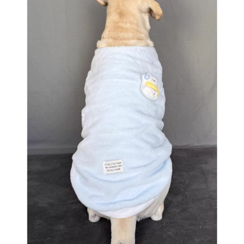 【汪喵森活】 冰島小屋 仿貂毛 柔軟舒適 寵物背心 保暖背心 狗衣服 黃金獵犬 薩摩耶 柴犬 柯基 米克斯 邊境 貴賓-細節圖9