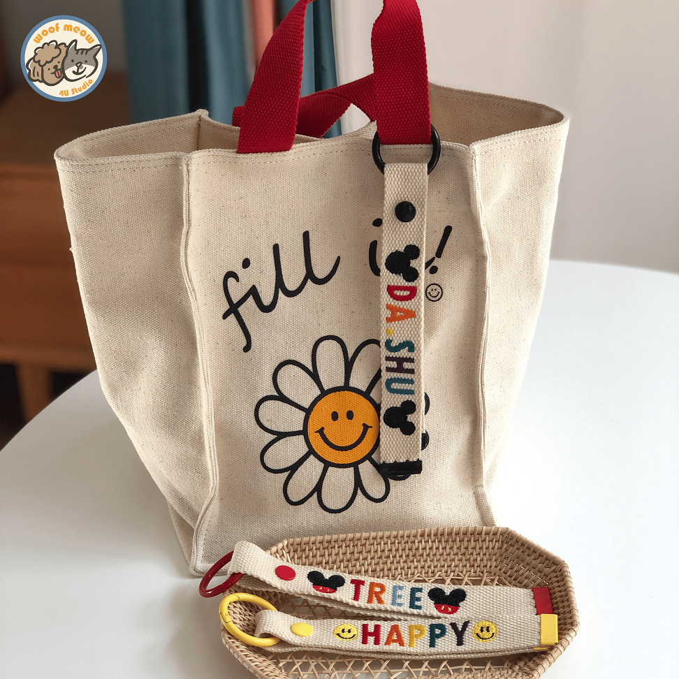 【汪喵森活】 刺繡名牌 寵物名牌 狗牌 飄帶 防走失 幼兒園名字牌 姓名吊牌 幼稚園名牌 寶寶名牌 兒童吊飾 兒童名牌-細節圖6