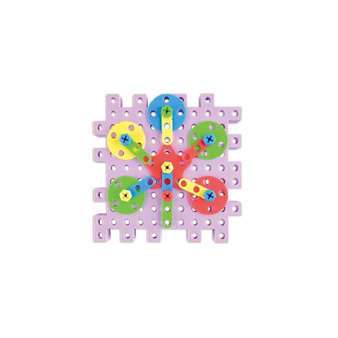 FOOD超人 DIY電動螺絲創意拼板 風車出版 適讀年齡：3歲以上 激發創意與開發空間思維-細節圖5