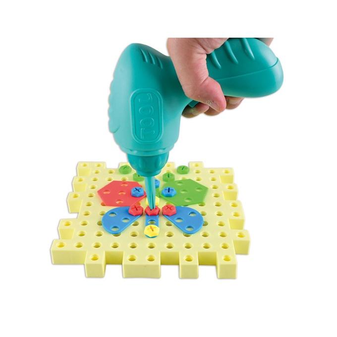 FOOD超人 DIY電動螺絲創意拼板 風車出版 適讀年齡：3歲以上 激發創意與開發空間思維-細節圖6