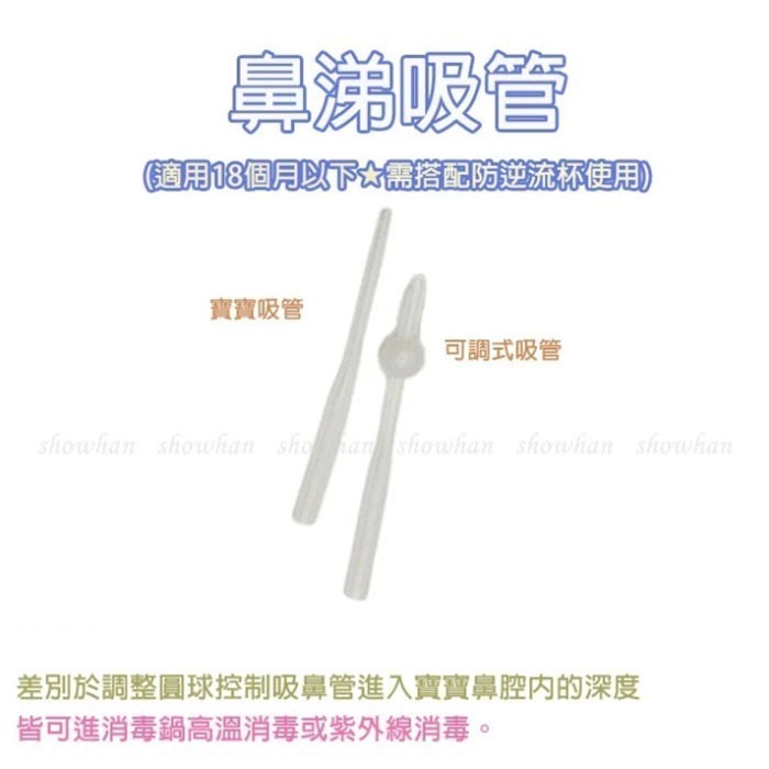 ＂祐崧＂腳踏式吸鼻器(未滅 菌)零件 防逆流杯 (長矽膠管/寶寶吸管/防逆流鼻涕杯)-細節圖2