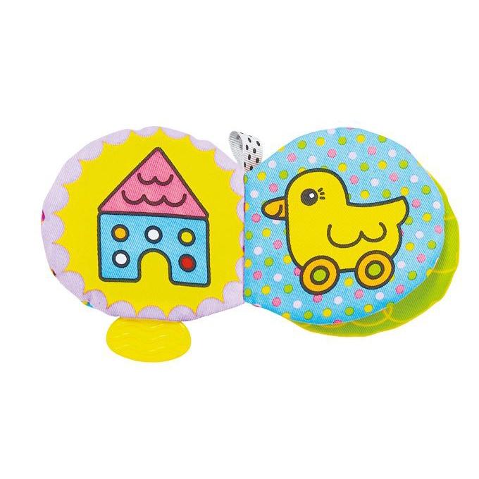 我的毛毛蟲視覺遊戲布書/動物123 寶寶的觸覺認知布書 風車出版 適合年齡：3個月以上 通過歐盟、ST安全檢驗-細節圖6