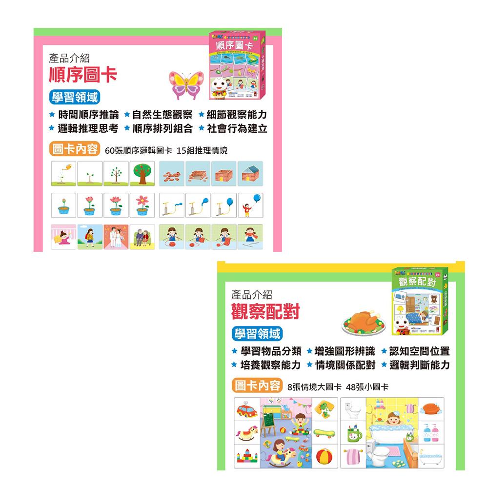 FOOD超人腦力開發圖卡教具組 奇妙身體/拼字遊戲/彩色世界/數字遊戲/配對賓果/觀察配對/關係配對/順序圖卡 風車出版-細節圖4