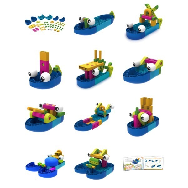 智高積木-航海冒險王 #7269 小工程師GIGO 科學玩具 兒童玩具 BSMI認證： M53095-細節圖2