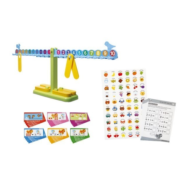 智高教具系列-數學天秤 #1603 算術天平積木 兒童益智玩具 適合3歲以上 BSMI認證： M53095-細節圖3