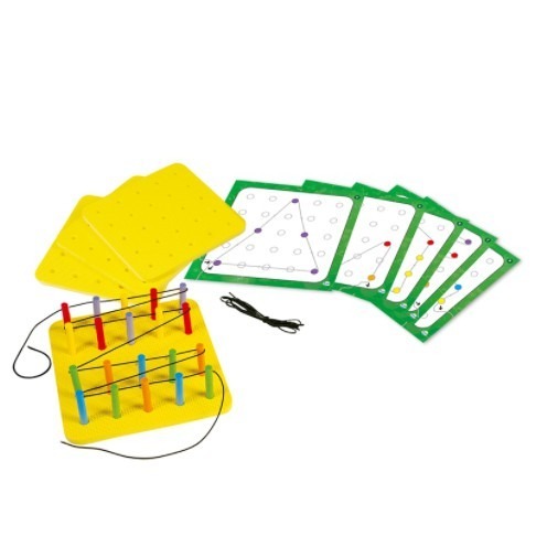 智高教具系列- 樁(含樁板)+工作卡#1045-20 R 積木 兒童益智玩具 適合3歲以上 BSMI-M53095-細節圖3