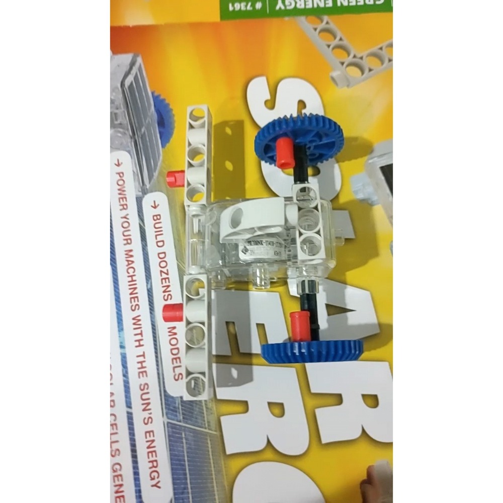 智高太陽能機械入門組積木 #7361-CN GIGO科學玩具 兒童益智玩具 適合3歲以上 BSMI認證-M53095-細節圖3