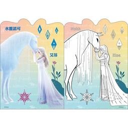 冰雪奇緣 小畫家造型貼畫(10週年) 適合4~8歲 根華-細節圖4