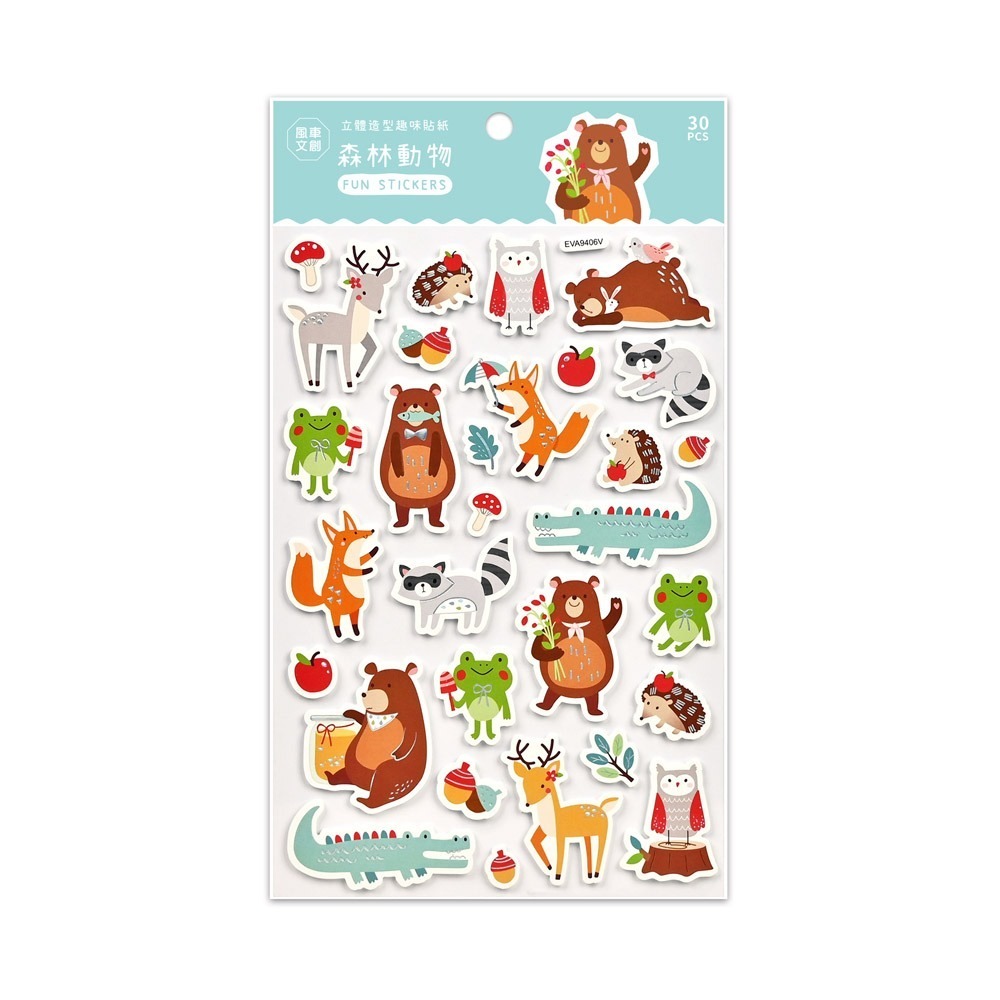 【風車圖書】有趣情境泡泡貼-檢驗標誌：D33884適讀年齡：3歲以上-細節圖8