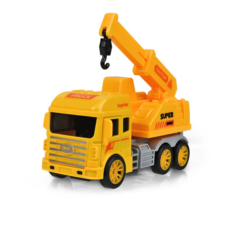 城市管理工程車/DIY拆裝城市車隊 3歲以上風車圖書-細節圖4