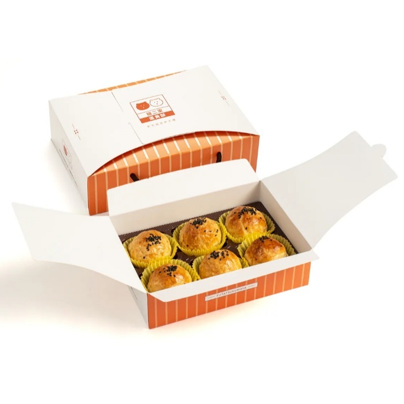 雄二家蛋黃酥禮盒 台中店 6入-細節圖4