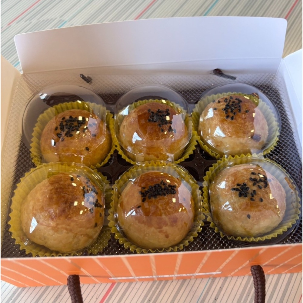 雄二家蛋黃酥禮盒 台中店 6入-細節圖5