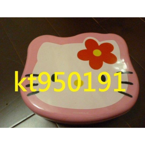 【小咪ㄉ家】9成新SANRIO 三麗歐 Hello Kitty 凱蒂貓 花朵Kitty 粉紅色kitty 置物盒/糖果盒