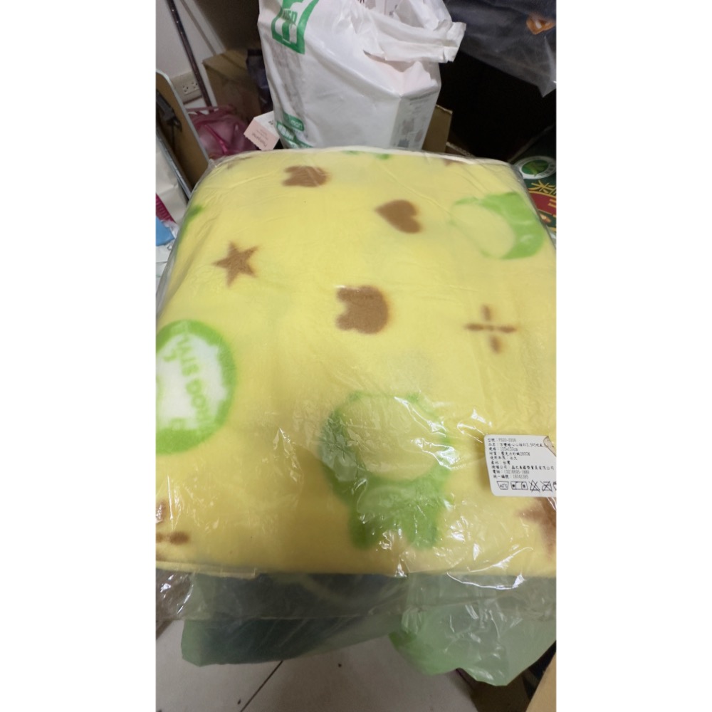 【小咪ㄉ家】全新青蛙圖案單人3.5*5呎 毛毯、一件50元-細節圖2