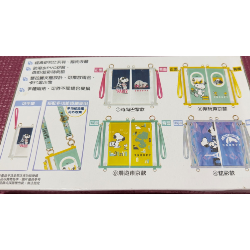【小咪ㄉ家】7-11 史努比多功能透明袋-細節圖3