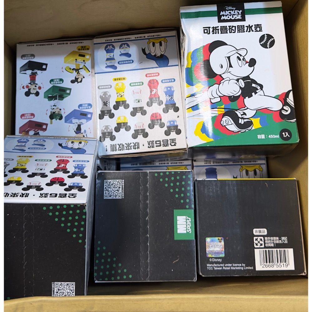 【小咪ㄉ家】全新7-11迪士尼系列可折疊矽膠水壺-細節圖2