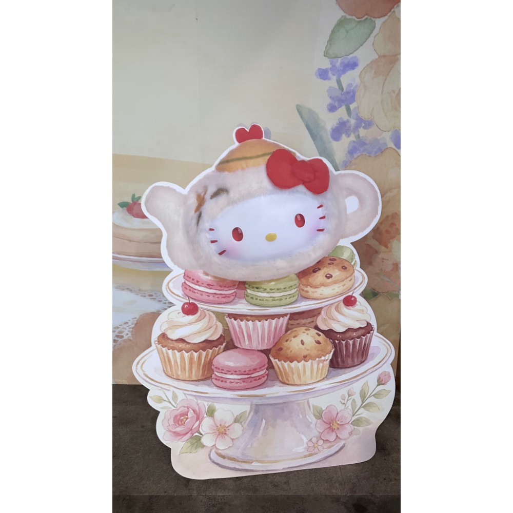 【小咪ㄉ家】全新Hello kitty華麗髮夾藍色款-細節圖4