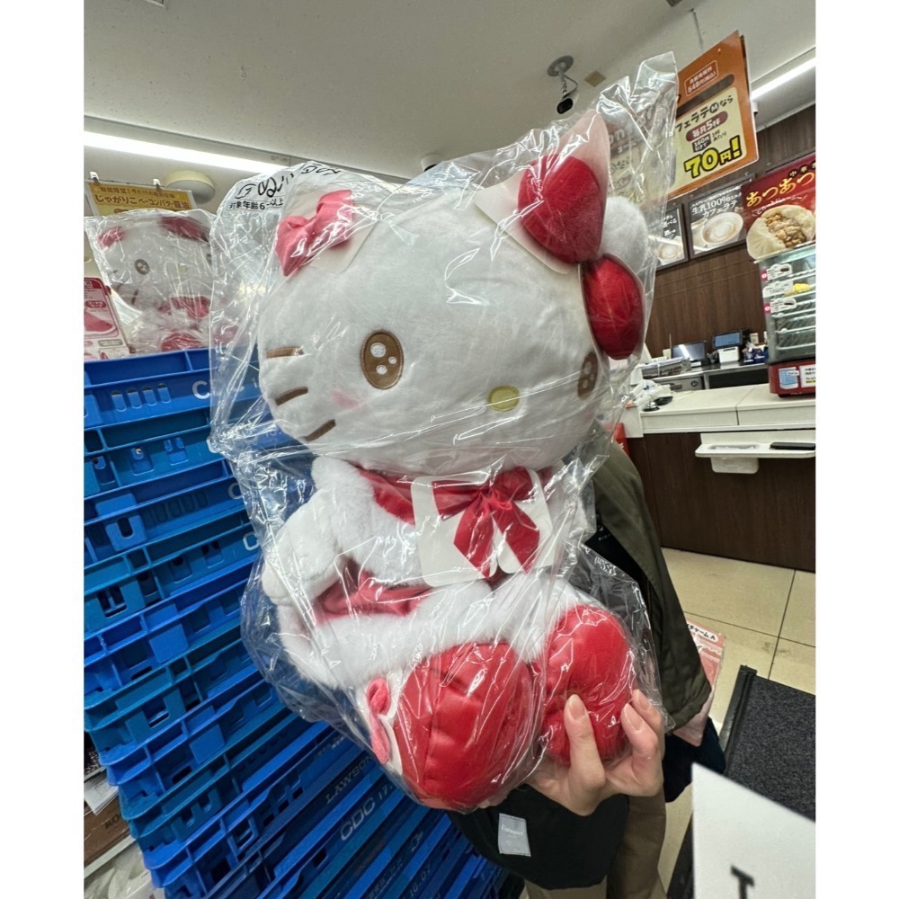 【小咪ㄉ家】全新日本帶回Hello kitty聖誕節巨無霸娃娃