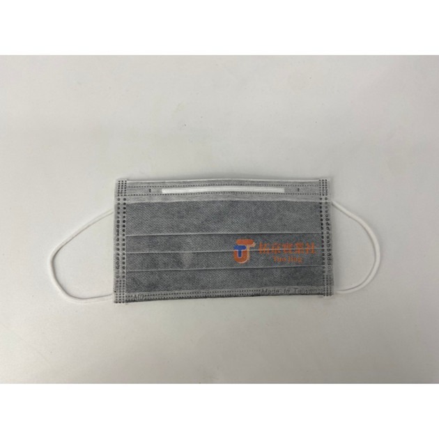 【現貨&有發票】多倍活性碳醫療口罩 四層口罩 紙箱出貨 雙鋼印口罩 MIT台製口罩 成人口罩 藥商許可證-細節圖2