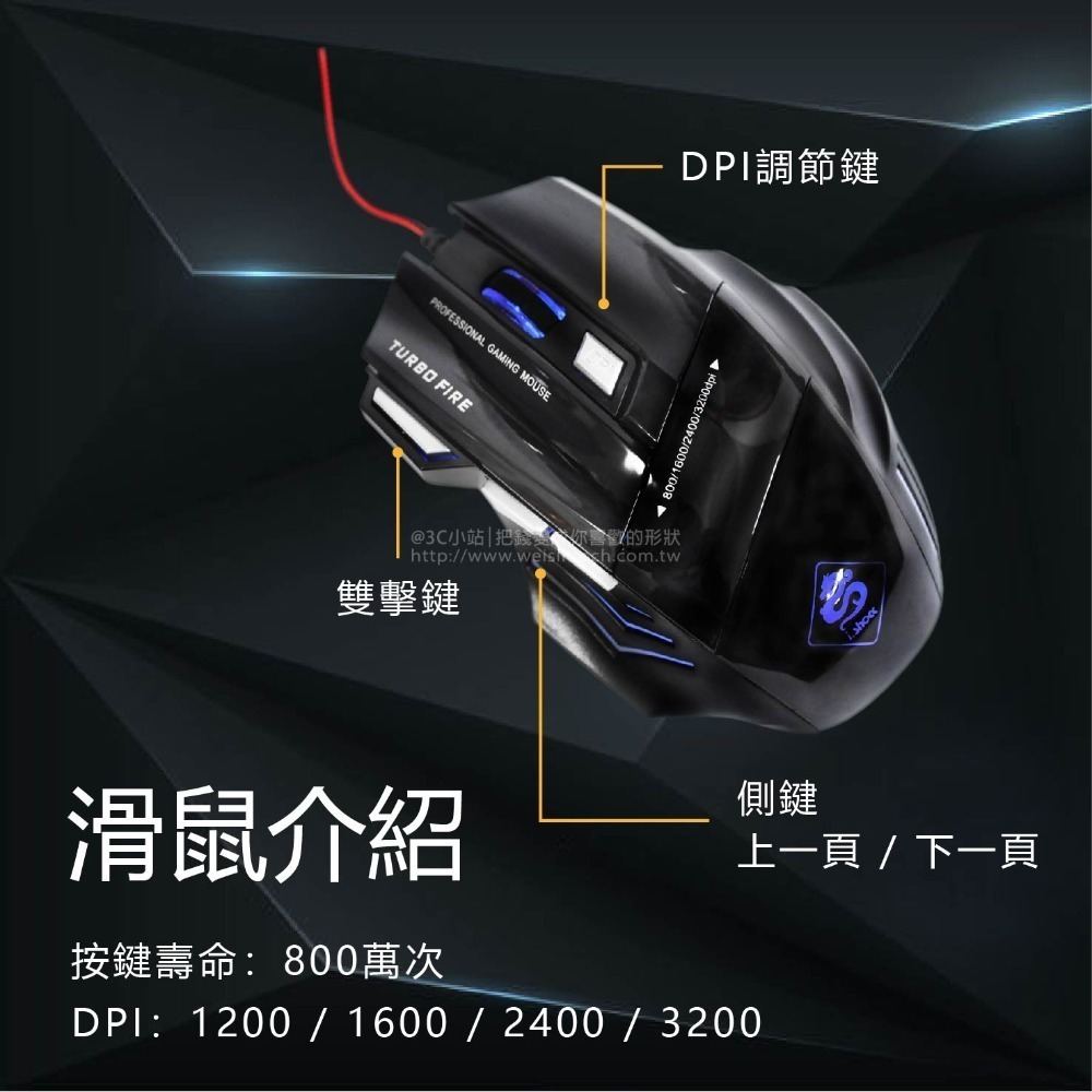 【3C小站】電競滑鼠 七鍵式滑鼠 電競滑鼠 電競滑鼠鍵盤 電競專用 電競鍵盤 類機械式鍵盤 懸浮式鍵盤 機械式鍵盤-細節圖4