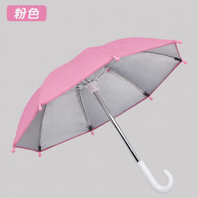 【3C小站】手機支架遮陽小雨傘  遮陽傘 雨傘 手機架 手機遮陽 手機小傘 機車小雨傘 機車 外送必備 迷你小雨傘-規格圖5