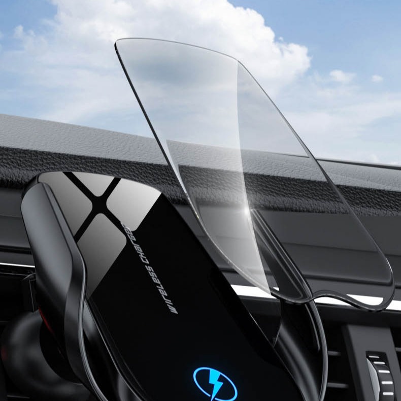 【3C小站】汽車充手機支架 車用無線充支架 手機支架 車載無線充支架 手機充電座 汽車手機支架 汽車支架-細節圖6