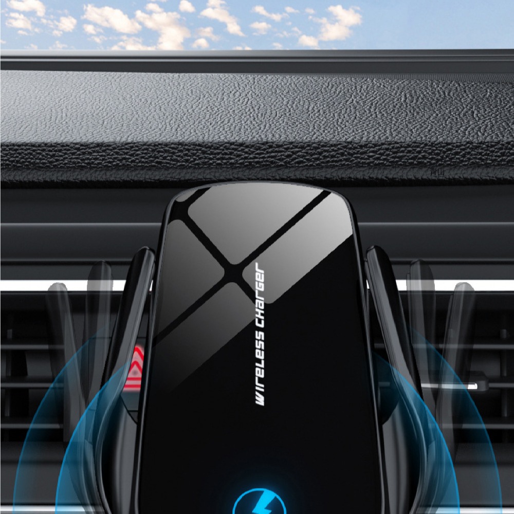 【3C小站】汽車充手機支架 車用無線充支架 手機支架 車載無線充支架 手機充電座 汽車手機支架 汽車支架-細節圖9