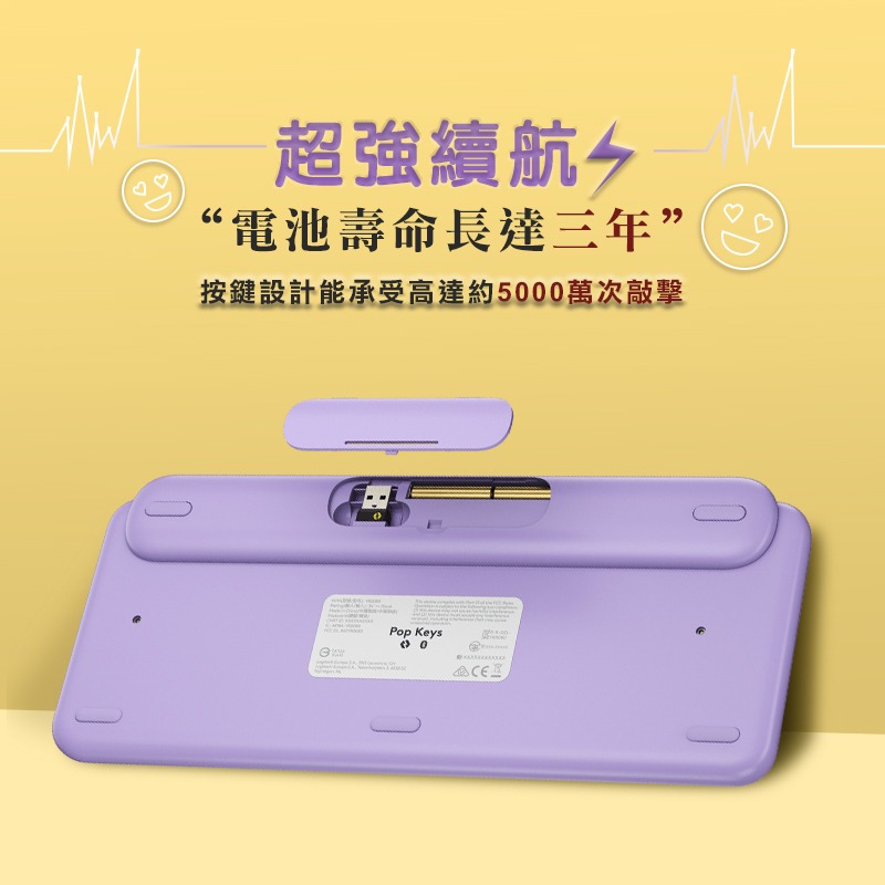 【3C小站】無線鍵盤 迷你鍵盤 鍵盤 無線鍵盤 羅技鍵盤 藍芽鍵盤 多媒體鍵盤 機械式鍵盤  logitech鍵盤-細節圖3