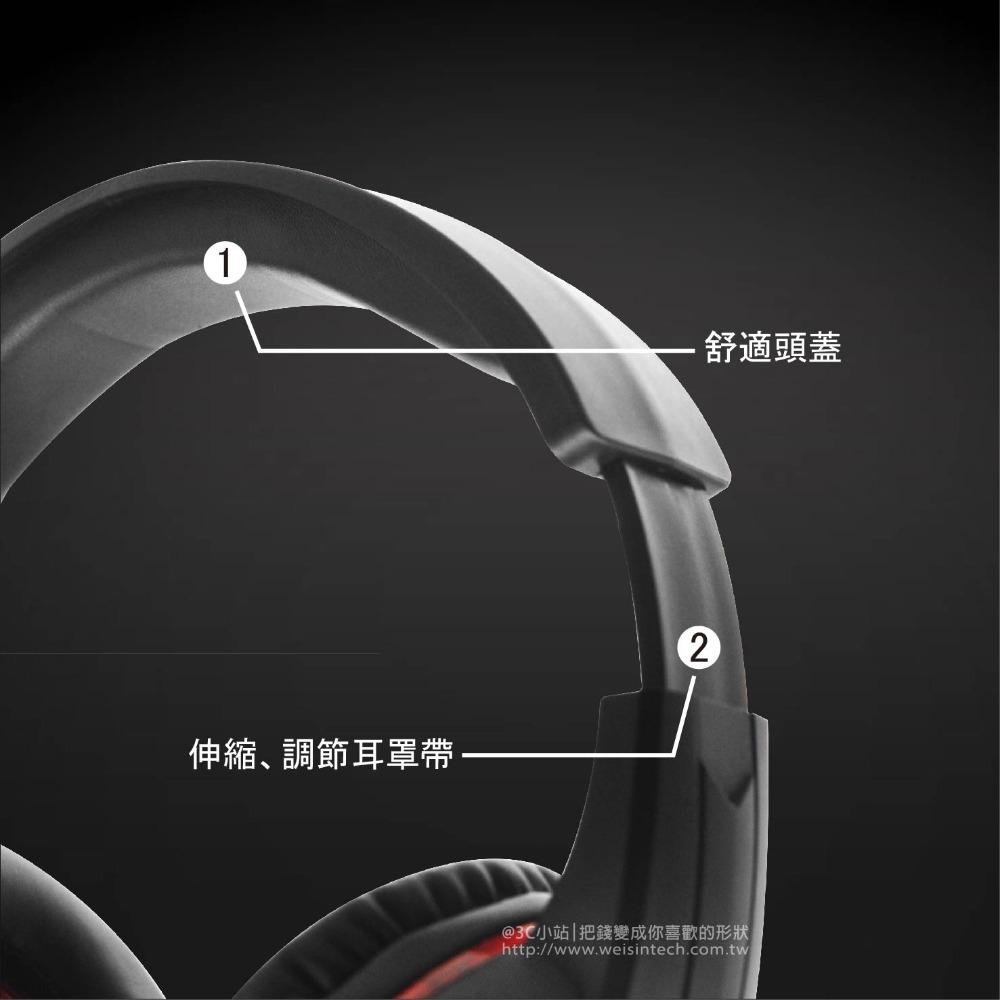 【3C小站】電腦用耳機 頭掛式耳機麥克風 電競專用耳麥 電競耳機麥克風 電腦用耳機麥克風 電競耳機 電競麥克風 耳機-細節圖4
