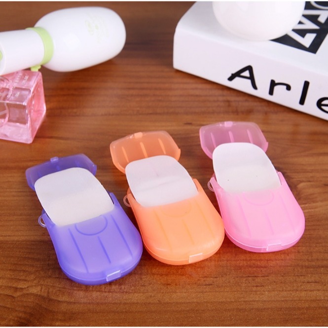 【3C小站】攜帶式香皂片 旅遊香皂片 迷你香皂 迷你香皂片 一次性香皂 小肥皂 兒童攜帶式香皂片-細節圖4