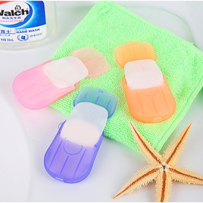 【3C小站】攜帶式香皂片 旅遊香皂片 迷你香皂 迷你香皂片 一次性香皂 小肥皂 兒童攜帶式香皂片-細節圖6