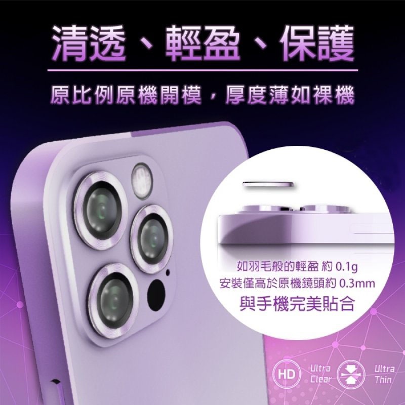 【3C小站】 鏡頭貼 蘋果鏡頭 金屬鏡頭環 鏡頭環  iPhone 14系列 保護鏡 iphone-細節圖4