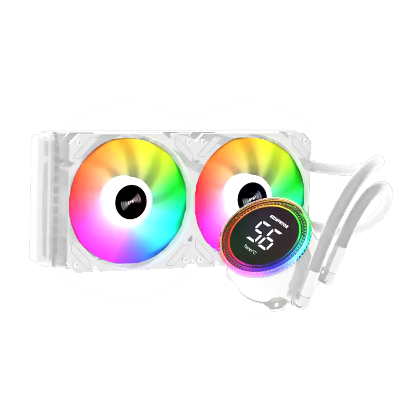 【3C小站】CPU水冷 CPU水冷系統 電腦水冷 CPU水冷頭 240一體式水冷 ARGB冷排風扇 CPU溫控水冷-規格圖4