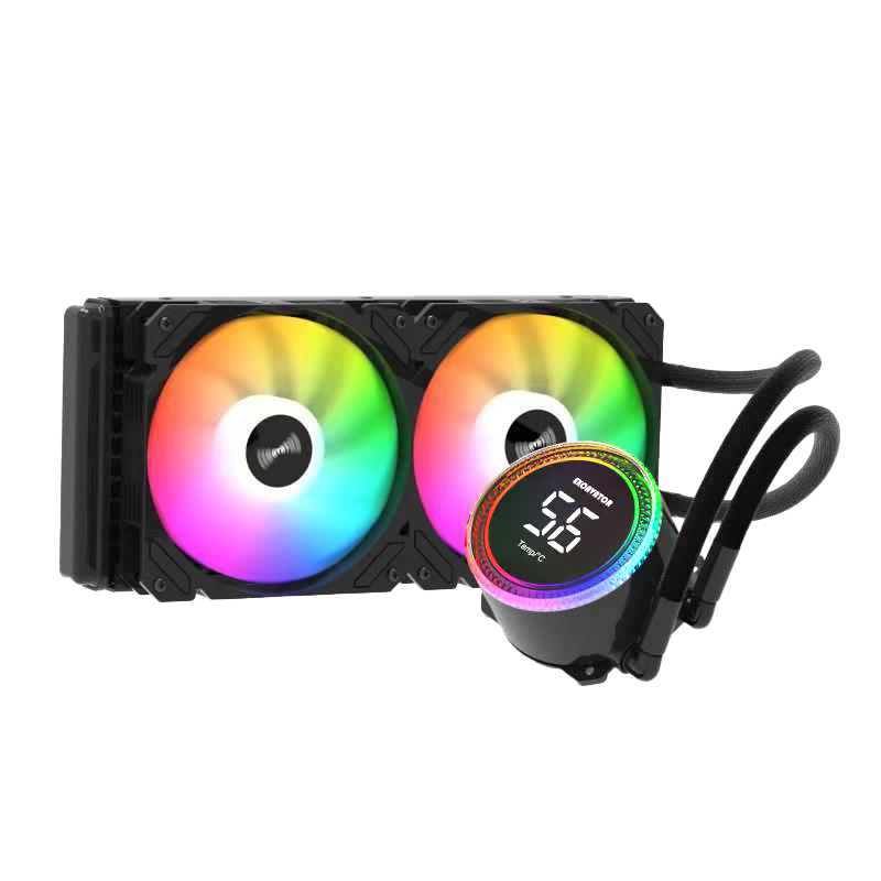 【3C小站】CPU水冷 CPU水冷系統 電腦水冷 CPU水冷頭 240一體式水冷 ARGB冷排風扇 CPU溫控水冷-規格圖4