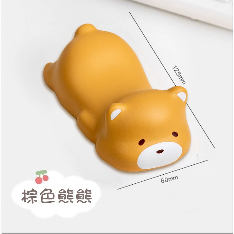 【3C小站】可愛動物護腕鼠墊 卡通舒壓 桌面鼠墊 手腕鼠墊 鼠標墊 可愛解壓護腕墊 護腕墊  辦公室小物-規格圖10