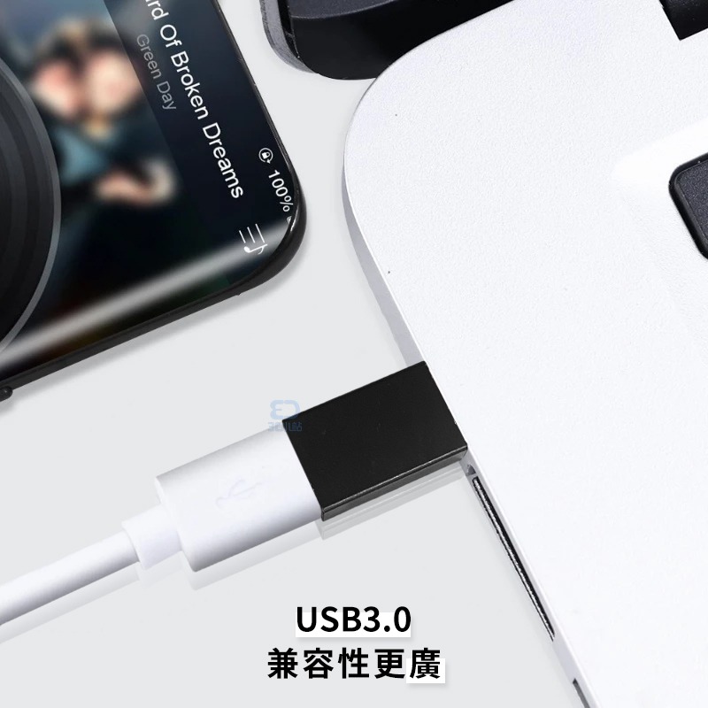 【3C小站】USB 轉 Type-C 轉接頭 Type-C轉USB3.0 OTG轉接頭 TYPEC 充電傳輸頭-細節圖3