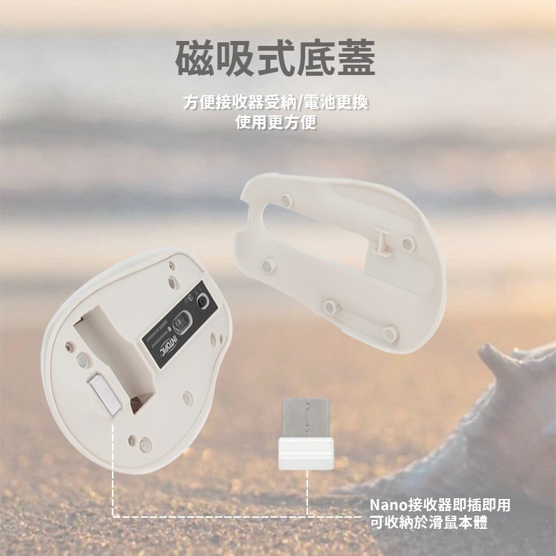 【3C小站】2.4GHz飛碟無線靜音滑鼠 人體工學 無線靜音滑鼠 鋁合金滾輪 自動省電 無線滑鼠 靜音滑鼠-細節圖7