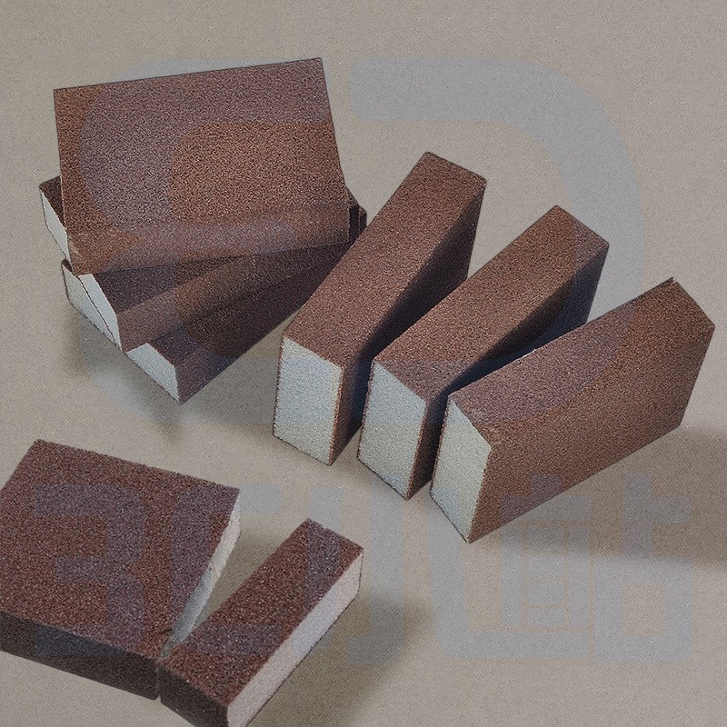 【3C小站】刷鍋神器 金剛砂海綿刷 海綿擦 除垢洗鍋刷 金剛刷 海綿擦 去污神器 碗盤刷 清潔海綿 磨砂刷 菜瓜布-細節圖4