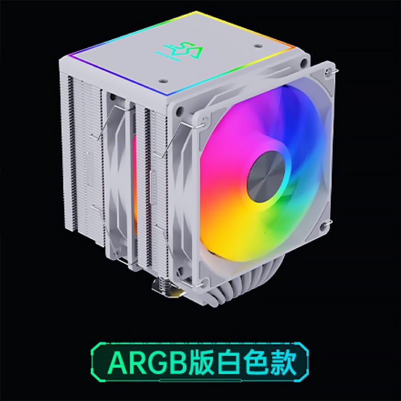 【3C小站】ARGB神光同步 6根銅管風扇 CPU風扇 一體式 雙塔 多平台 贈螺絲刀 高效散熱 INTEL AMD-細節圖11