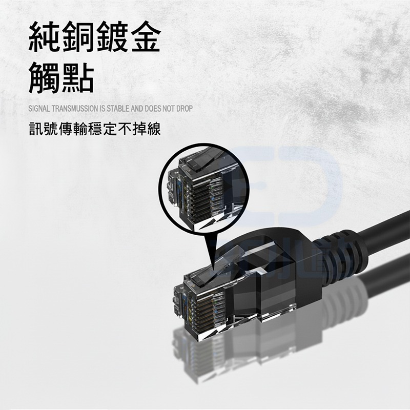 【3C小站】高速網路線 網路線  RJ45 接頭網路線 CAT6網路線 超高速寬頻用網路線 網路線-細節圖5