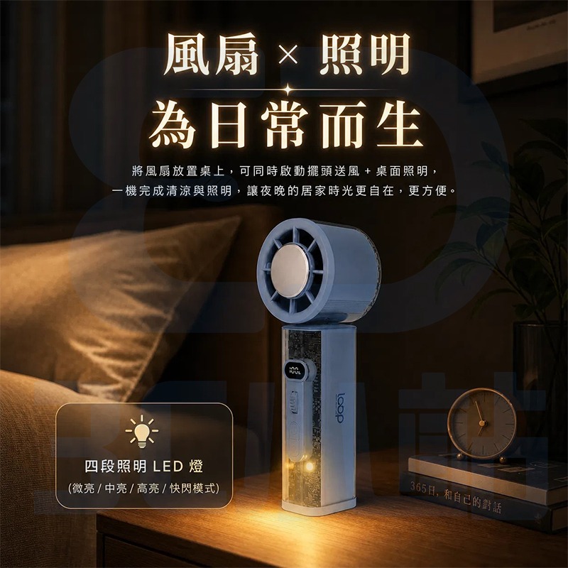 【3C小站】手持風扇 智能風扇 降溫風扇 120度左右擺頭 數顯 製冷冰敷 可擺頭 百段風速 超長續行 超強降溫-細節圖8