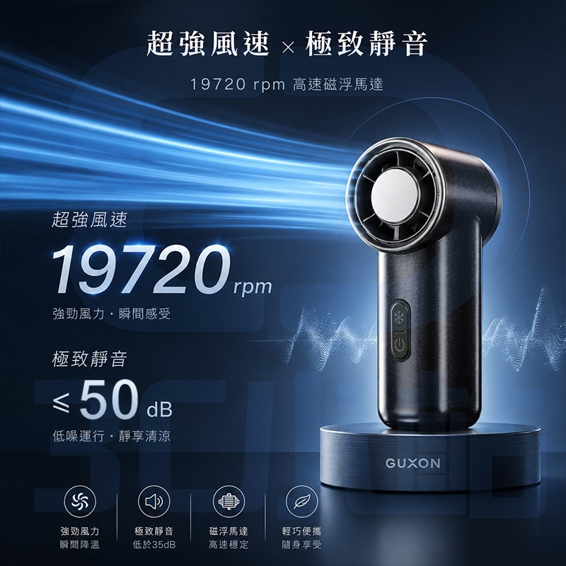 【3C小站】MINI製冷高速風扇 隨身風扇 冰心扇 半導體製冷 多段風速 百段風速 超長續行 口袋風扇 手持風扇 冰敷-細節圖6