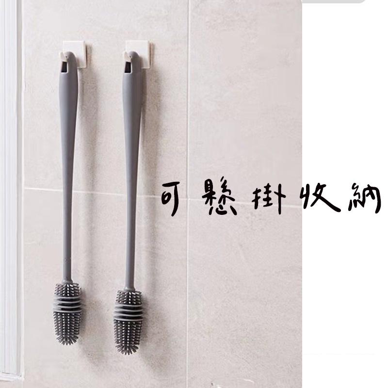 台灣現貨【加長矽膠杯刷】洗杯刷 保溫杯刷 縫隙刷 杯子清潔刷 長柄杯子刷 奶瓶刷  去污杯刷 無死角 長柄刷 水壺刷-細節圖4