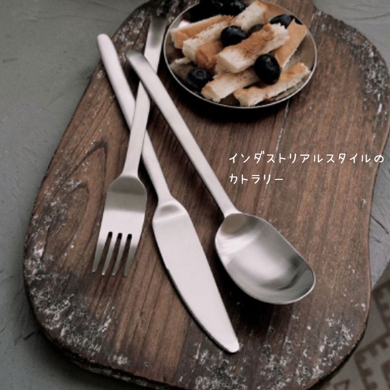 儀式感必備【工業風美式餐具 】湯匙 餐具 餐具組 北歐餐具 不鏽鋼餐具 餐具組 刀叉 復古餐具 灰熊SONG-細節圖6