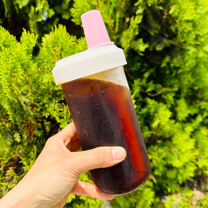 環保杯買飲料折五元 【珍奶吸管杯 】 水壺 環保杯 水壺  500ML水壺 吸管水杯 杯子 隨行杯-細節圖3
